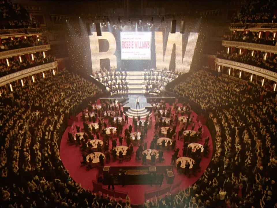 Set of London’s Royal Albert Hall in Stage 6. Image courtesy of Paramount Pictures