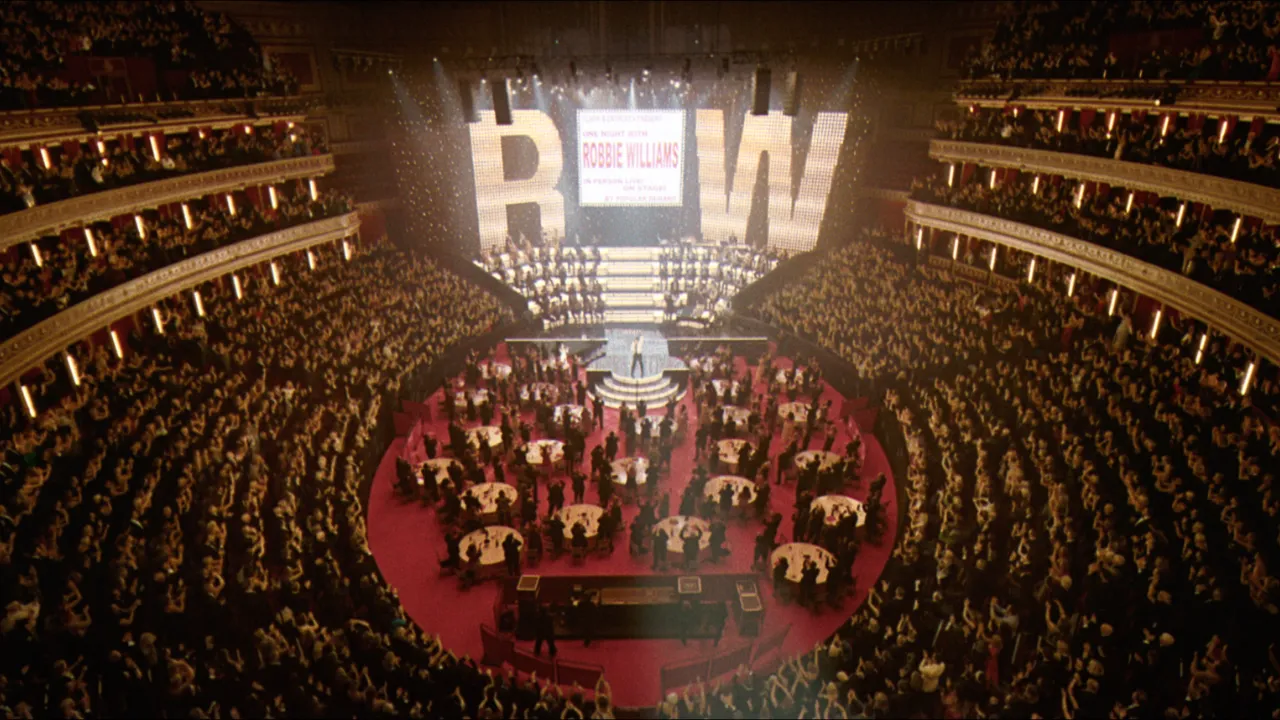 Set of London’s Royal Albert Hall in Stage 6. Image courtesy of Paramount Pictures